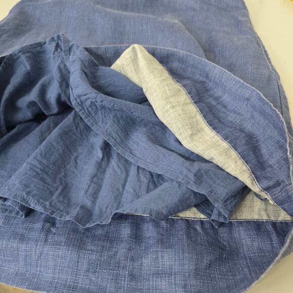 Tommy Bahama Seaglass Linen Sleeveless Shift Dress Women XS Dark Cobalt Blue - Picture 11 of 13